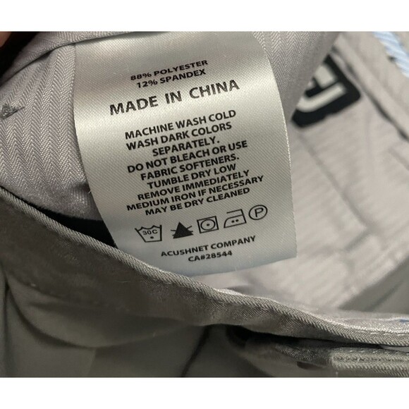 FootJoy Men’s Gray Lightweight Performance Shorts 10” Size XL (42x10) Golf - Picture 3 of 8